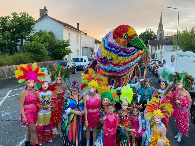 Char brazil - carnaval de Montfort-en-Chalosse 2025